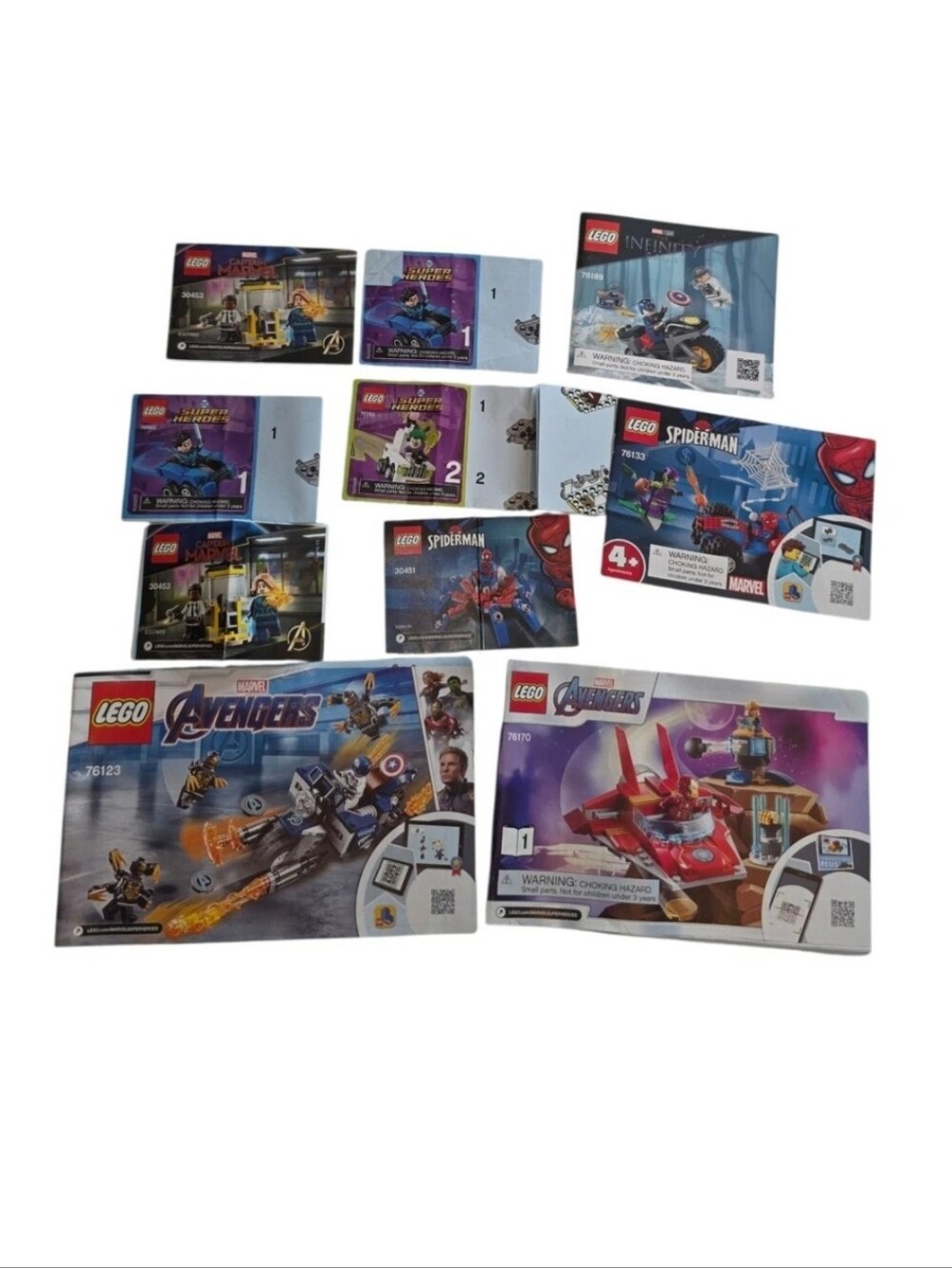 Over 100 lbs of Legos Mostly Marvel